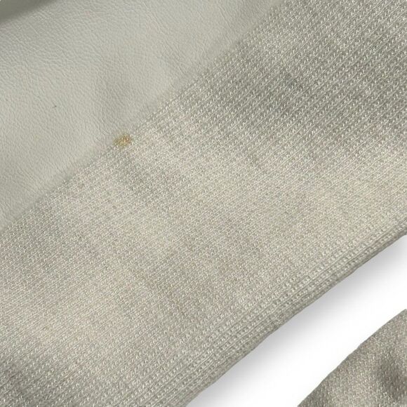 NWT Marc New York White Faux Leather Jacket Size XL - Picture 10 of 13